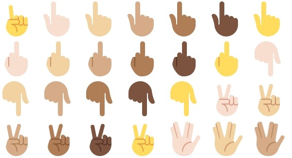 emoji doigt dhonneur android