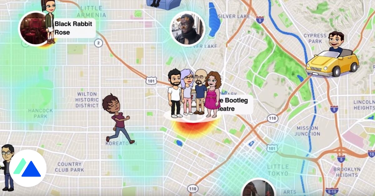 Snapchat La Carte Snap Map Pour Accéder Aux Snaps