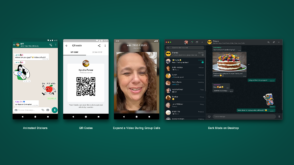 Nouveautés WhatsApp : dark mode sur desktop, stickers animés, QR Code, appels vidéo de groupe améliorés…